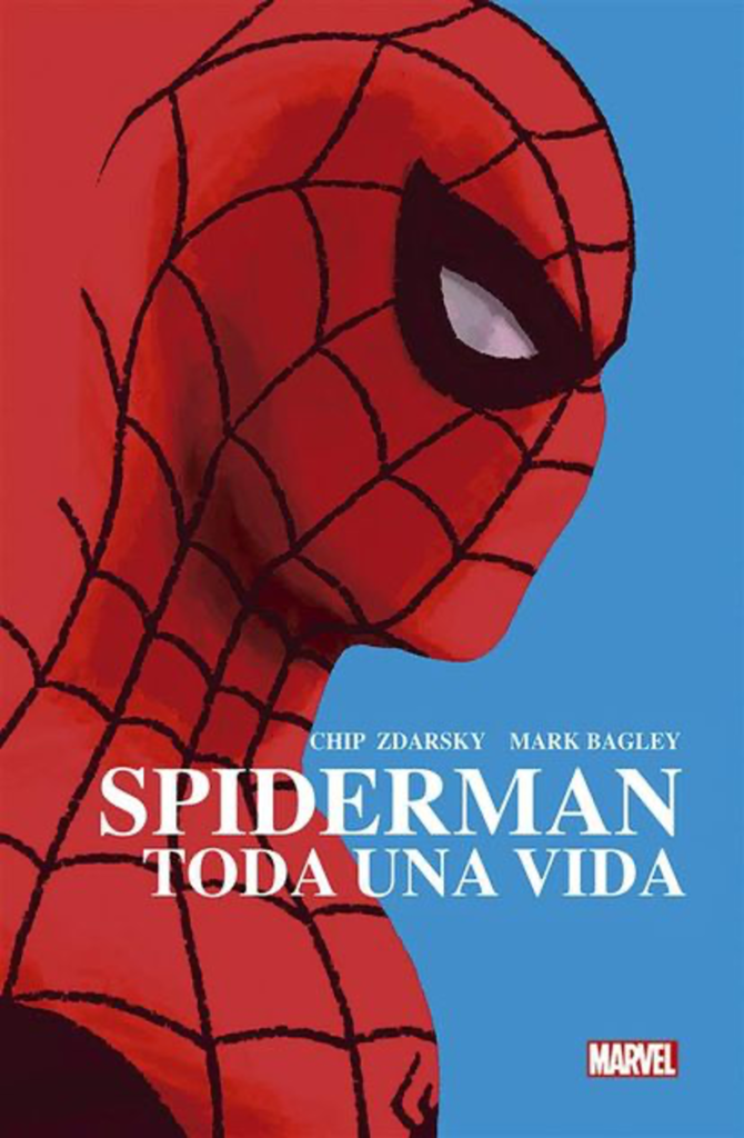 Portada de 'Spiderman: toda una vida', de Chip Zdarsky y Mark Bagley, editado por Panini Cómics.MARVEL