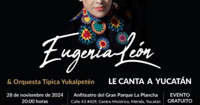 Le canta Eugenia León a Yucatán