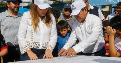 Inicia Cecilia Patrón el año con la rehabilitación de campos deportivos 