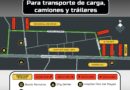 AVISO DE VIALIDAD PARA TRANSPORTE DE CARGA, CAMIONES Y TRÁILERES