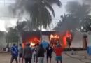 INCENDIO EN CONGELADORA DE MARISCOS DEJA UN INTOXICADO