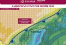 Anticipan bajas temperaturas por frente frío en Yucatán