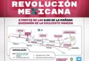 Cierres viales en Mérida por desfile del 115 aniversario de la Revolución Mexicana