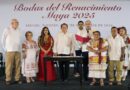 Se casan 565 parejas durante las Bodas del Renacimiento Maya 2025