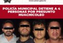 FUERTE GOLPE AL HUACHICOLEO 