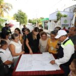 Cecilia Patrón entrega obras de repavimentación en Bosques del Poniente