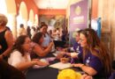 Cecilia Patrón en Miércoles Ciudadano violeta con mujeres al frente, al servicio de Mérida