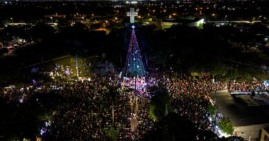 Mérida Brilla llega al parque La visita de  Juan Pablo II