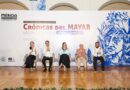 Pinceladas de Manuel Lizama con su visión de la cultura maya en el Centro Cultural Olimpo
