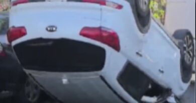 ACCIDENTE DEJA TRES UNIDADES CON DAÑOS