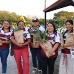 Promueven reforestación en Dzityá como parte de la estrategia Renacimiento Verde