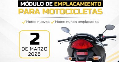 MÓDULO DE EMPLACAMIENTO PARA MOTOCICLETAS EN TIZIMÍN