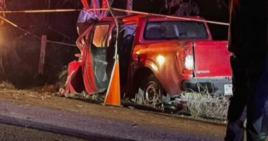 CONDUCTOR MUERE PRENSADO EN ACCIDENTE