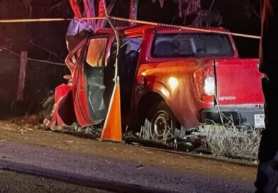 CONDUCTOR MUERE PRENSADO EN ACCIDENTE