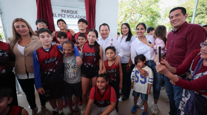 Pacabtún estrena domo en el parque El Pez Volador