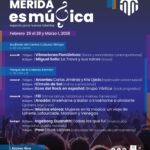 Con 20 proyectos comenzará el programa “Mérida es Música”