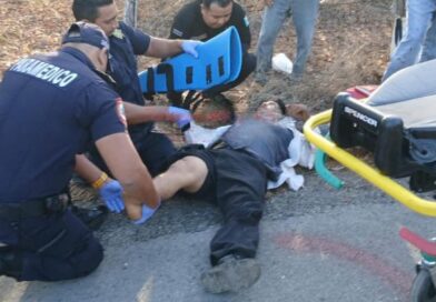 LESIONADO TRAS ATROPELLAR A UN PERRO