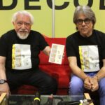 Jirafas y medusas literarias en stand de Sedeculta en Filey