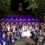 Iluminan Palacio Municipal en honor a las mujeres