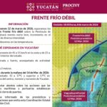 SE ESPERA FRENTE FRÍO ESTE JUEVES 