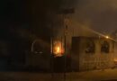 INCENDIO PROVOCADO ALARMA A VECINOS EN LA BOJÓRQUEZ