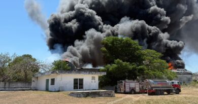 ATIENDE SSP INCENDIO EN BODEGA 
