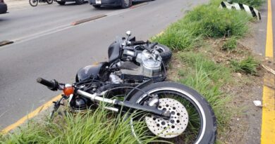 MOTOCICLISTA GRAVE TRAS CHOCAR EN LA MÉRIDA–UMÁN