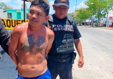 DETENIDO “LA HORMIGA” POR INGRESAR A PREDIO ASEGURADO EN KANASÍN