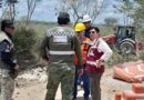Atienden y controlan fuga de gas en la carretera Mérida–Tetiz