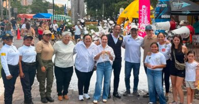 Feria “Mérida en Familia es Mejor” durante la BiciRuta