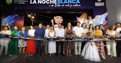 Agradece Cecilia Patrón a todos los asistentes a la Noche Blanca