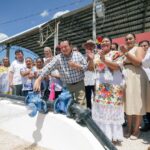 Rehabilitan sistema de agua potable en Muxupip