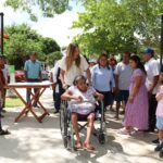 Cecilia Patrón supervisa rampas en parques de Mérida