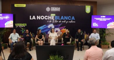 Todo listo para recorrer más de 5 kilómetros de arte y cultura en La Noche Blanca