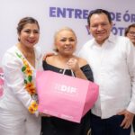 Entregan en Yucatán primeros kits para prótesis de seno