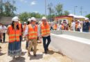 Supervisa Díaz Mena rehabilitación de planta de tratamiento en Santa Cruz Palomeque