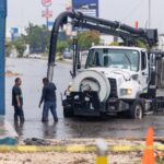  Lluvia histórica paraliza sectores de Mérida