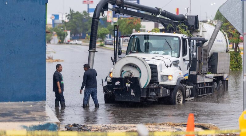  Lluvia histórica paraliza sectores de Mérida