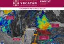 Continuará potencial de lluvias fuertes a intensas en Yucatán