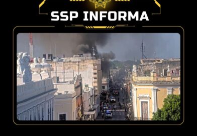INCENDIO EN EL BAZAR GARCÍA REJÓN