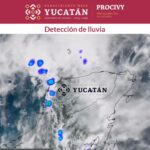 AUMENTA ACTIVIDAD NUBOSA Y LLUVIAS EN YUCATÁN