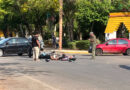 DOS MOTOCICLISTAS LESIONADOS TRAS FUERTE CHOQUE