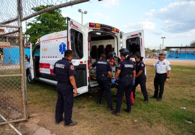 AGENTE ESTATAL ES TRASLADADO VÍA AÉREA TRAS ACCIDENTE