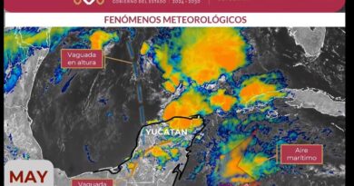 LLUVIAS Y CALOR EXTREMO ESTE MIÉRCOLES EN YUCATÁN