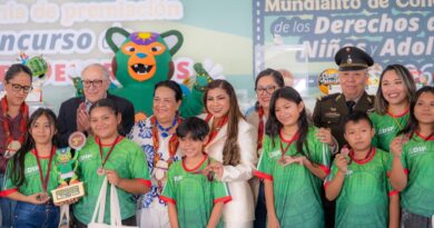 Yucatán obtiene tercer lugar en el Mundialito de Conocimientos de los Derechos de la niñez