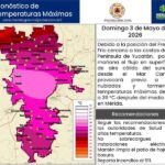 FRENTE FRÍO ELEVARÁ EL CALOR EN MÉRIDA