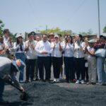 Inician trabajos de bacheo en calles de la colonia Leandro Valle