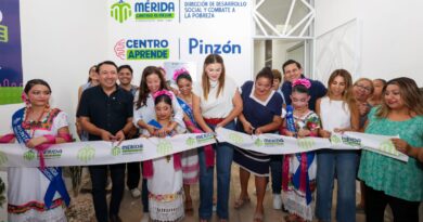 Inaugura Cecilia Patrón Centro Aprende en Pinzón II