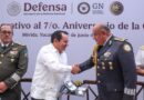 Reconocen a la Guardia Nacional en su séptimo aniversario