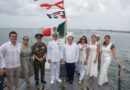 Díaz Mena participa en ceremonia del Día de la Marina en Progreso